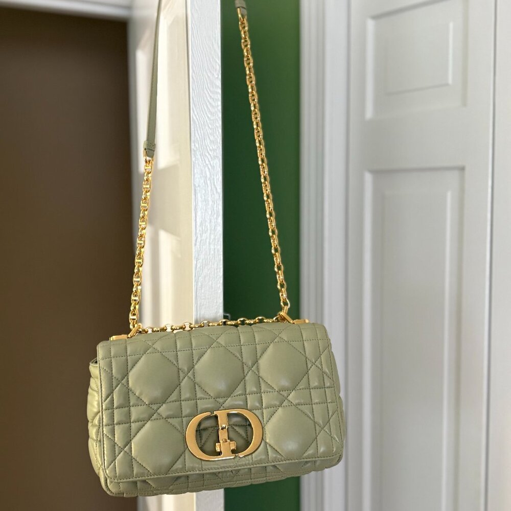 Medium Dior Caro Bag (AUTHENTIC)